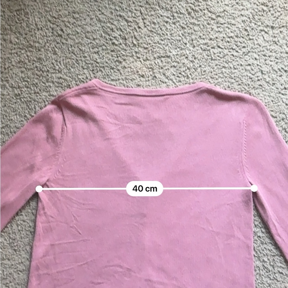 Weekend Max Mara Silk Linen Cropped Cardigan in Dusty Pink - Picture 4 of 5